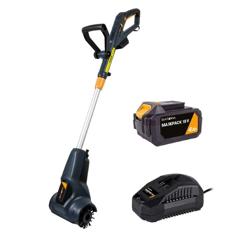 Chargez l'image dans la visionneuse de la galerie, 18V Maxxbrush Brosse multifonction sans fil (incluant une batterie de 4,0 Ah, un chargeur de 2,4 A et une brosse pour bois)
