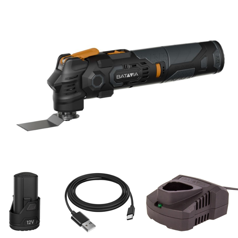 Laden Sie das Bild in Galerie -Viewer, 12V Anti-Vibration Akku-Multifunktionswerkzeug
