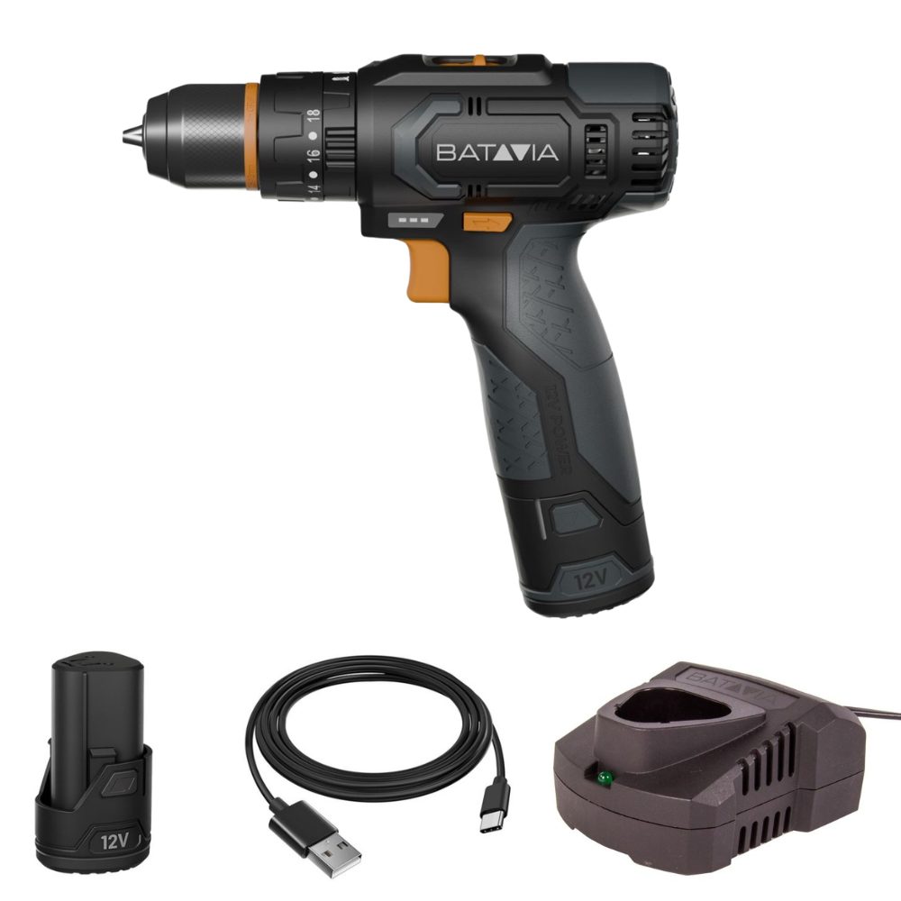 12V Accu Klopboormachine