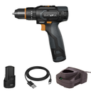 Gereedschap + 2.0Ah accu + snellader