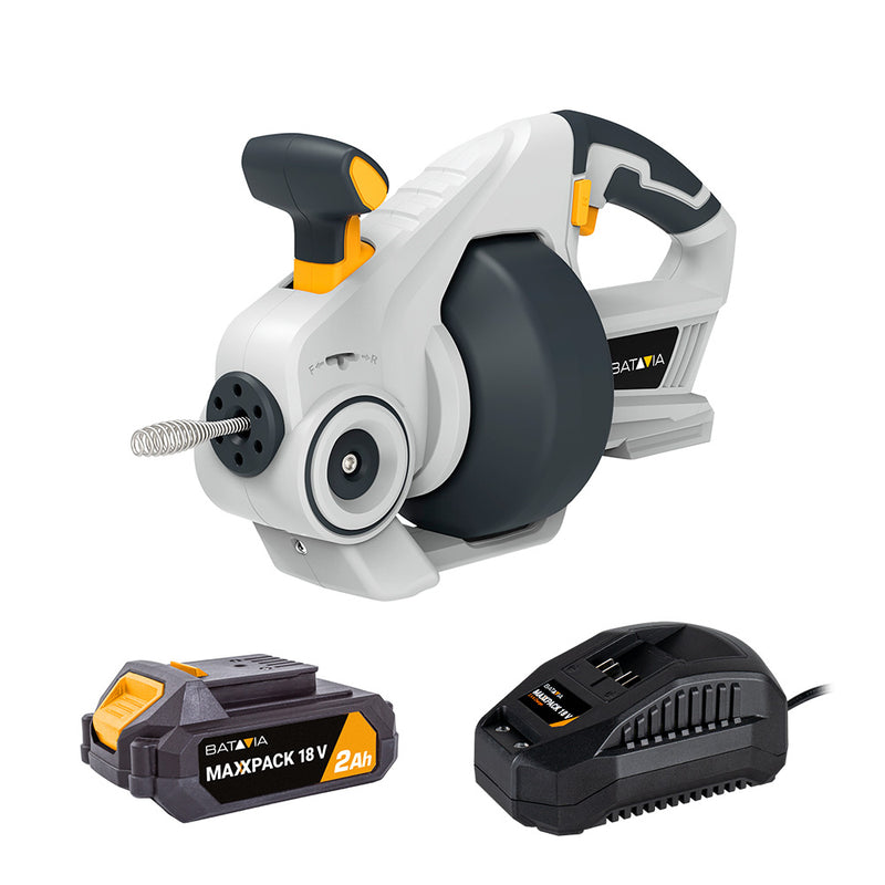 Load image into Gallery viewer, 18V Cordless Drain Cleaning Auger - 6.8 m
