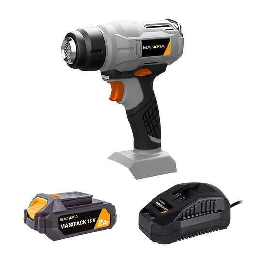 18V Accu Heteluchtpistool 550°C