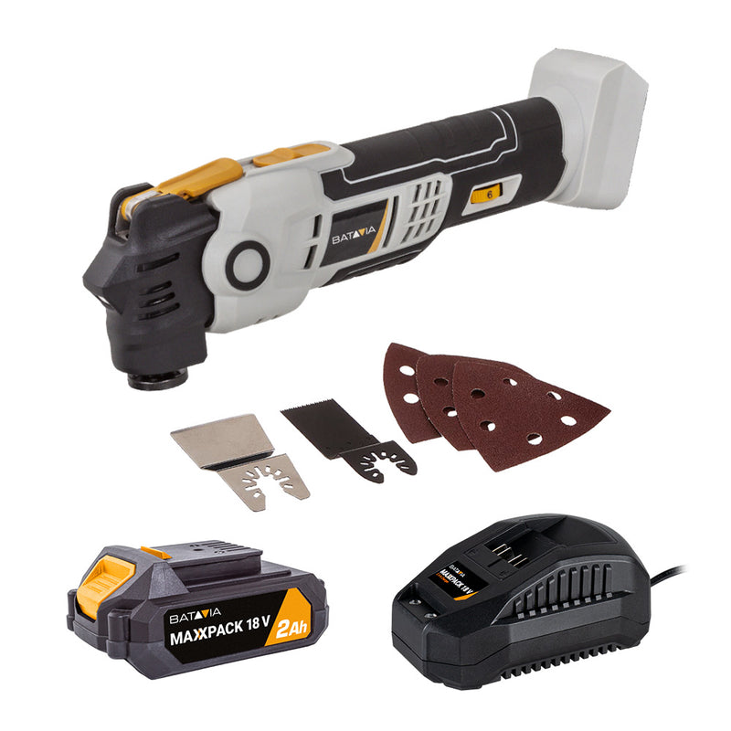 Laad de afbeelding in de Galerijviewer, 18V Anti Vibratie Accu Multitool
