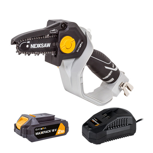 18V Nexxsaw Akku-Einhand-Kettensäge 6''