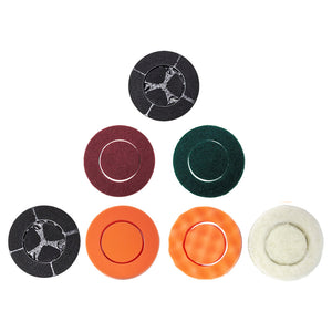 Twin Brush Polishing & Scrubbing Pad Set