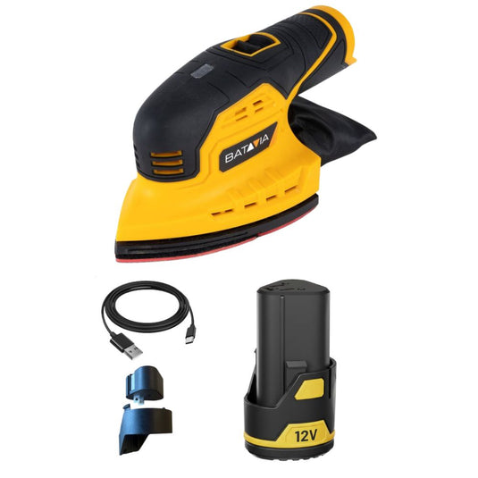 Levigatrice per dettagli a batteria 12V