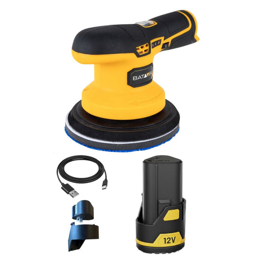 Lucidatrice rotorbitale a batteria 12V 150mm