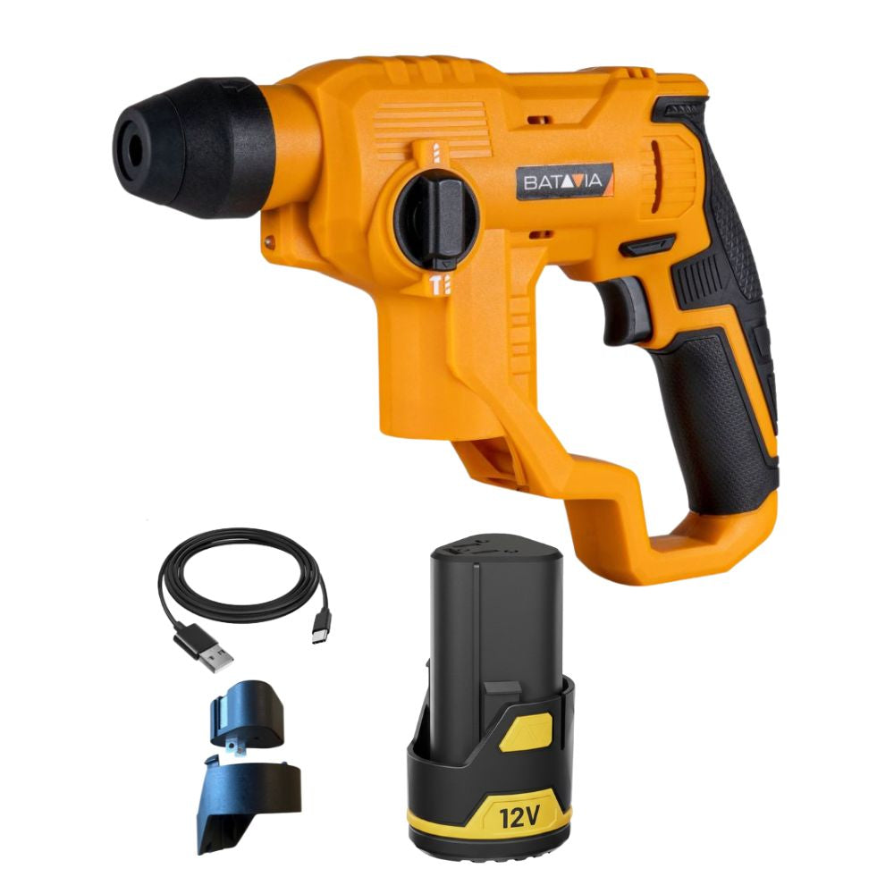 12V Cordless Hammer Drill SDS+