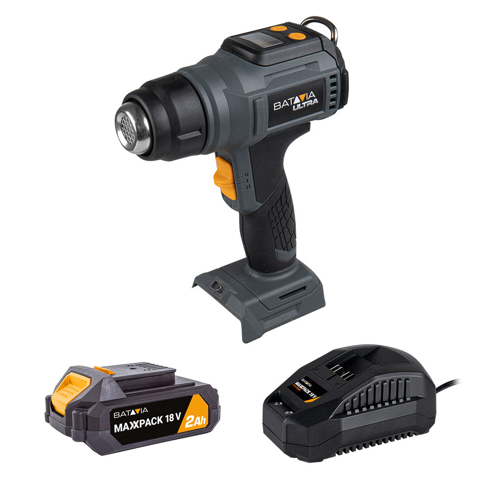 18V Cordless Heat Gun with Digital LCD Display - view 9