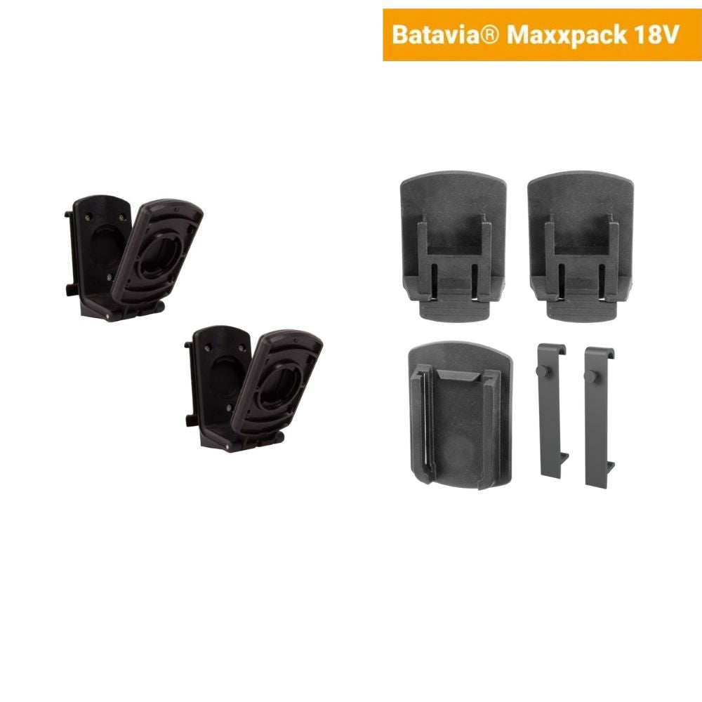 Base Herramientas & Baterías & Adaptadores (Batavia® Maxxpack 18V)