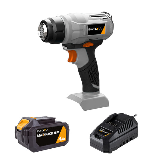 18V Accu Heteluchtpistool 550°C