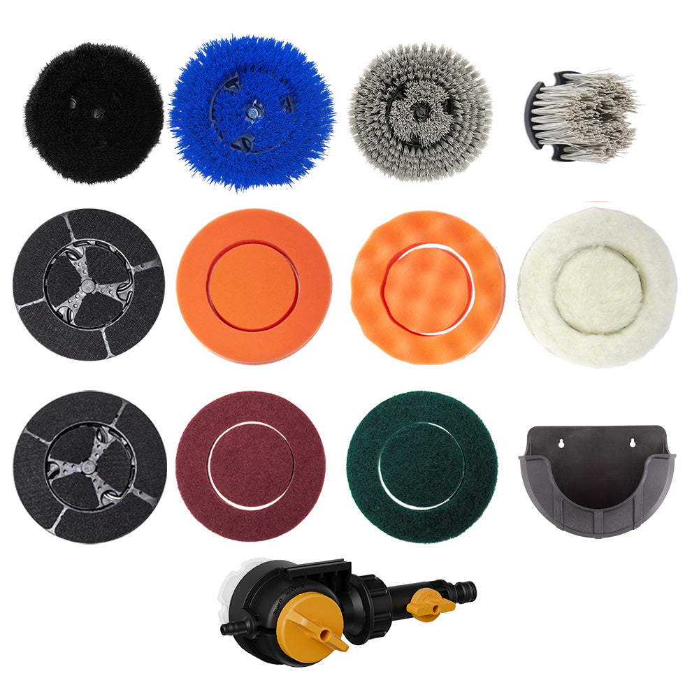 Twin Brush Complete Accessoire Set