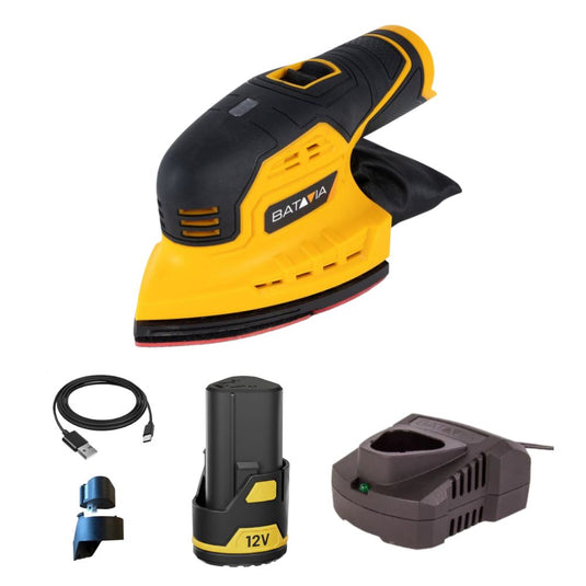 Levigatrice per dettagli a batteria 12V