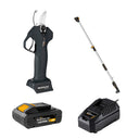 Gereedschap + 4.0Ah Ultra accu + 4.5A snellader + telescoopsteel