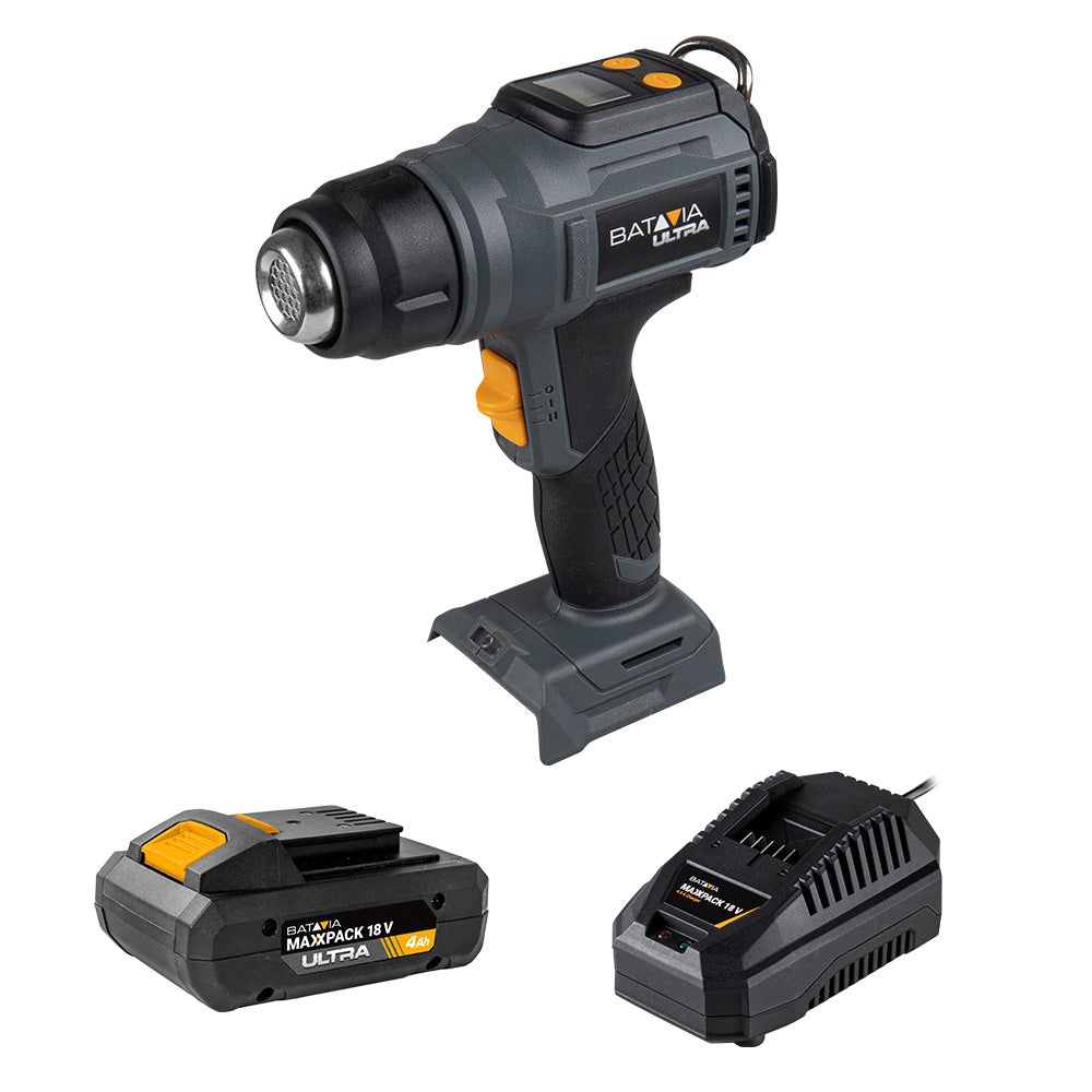 18V Cordless Heat Gun with Digital LCD Display - view 10