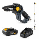 Gereedschap + 4.0Ah Ultra accu + 4.5A snellader + telescoopsteel
