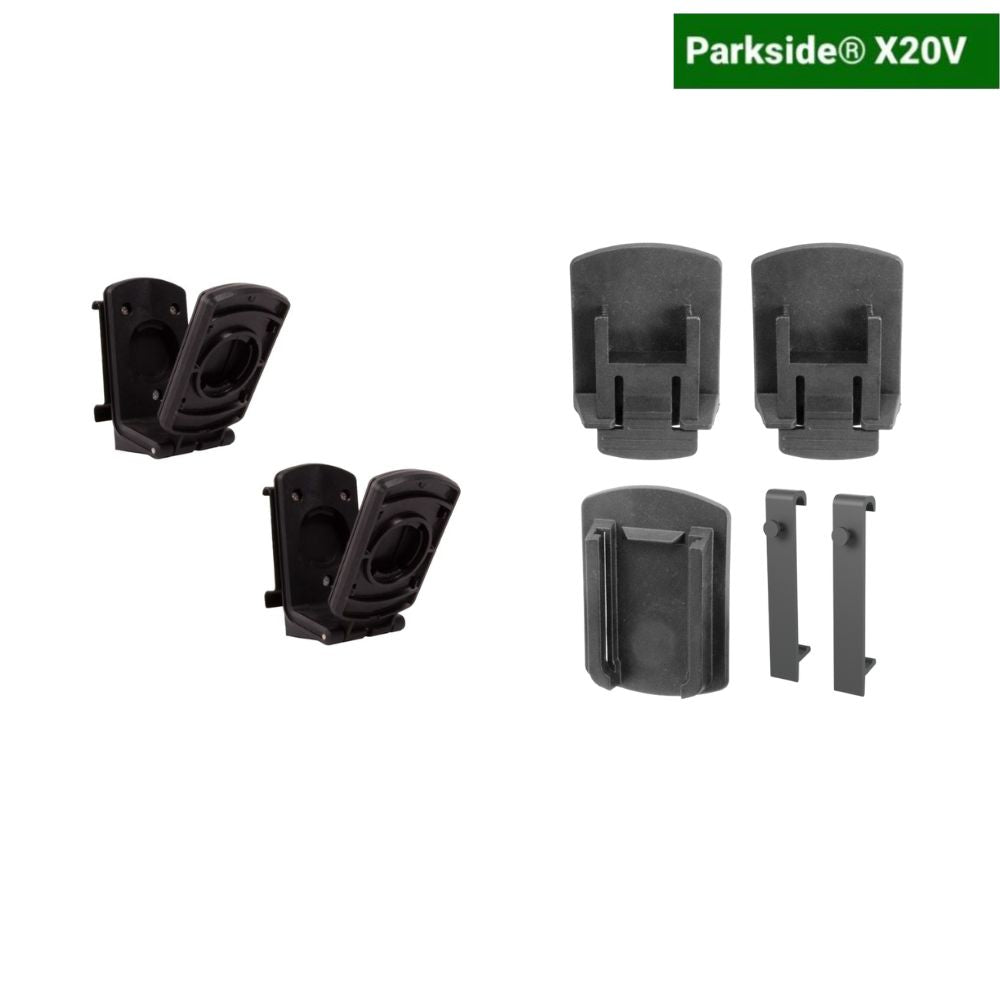Station Outils & Batteries & Adaptateurs (Parkside® X20V)