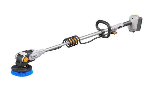 Akumulatorowa bezszczotkowa szorowarka teleskopowa Batavia Maxxpack 18V Twin Brush (bez akumulatora i ładowarki)