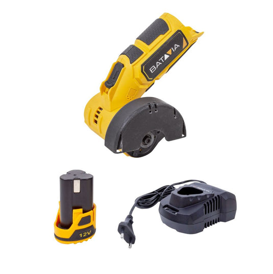 Mini Meuleuse Sans Fil 76mm - 19500 RPM - 2 Batteries 12V - Kit Complet Meuleuse Batterie 12v Mini Meuleuse Sans Fil 76mm - 19500 RPM - 2 Batteries 12V - Kit Complet Meuleuse Batterie 12v