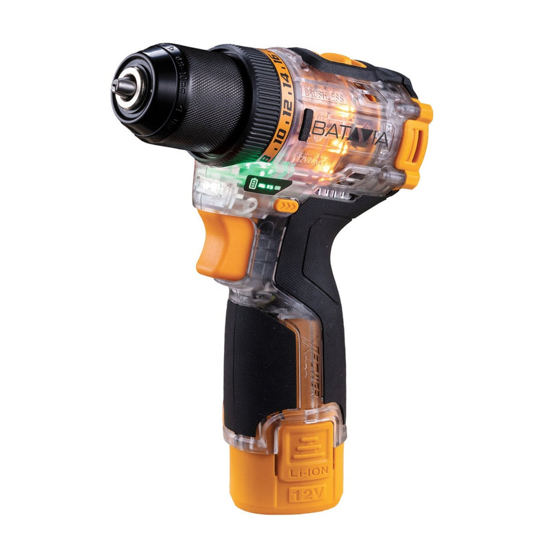 Load image into Gallery viewer, Fusion Drill 12V Brushless Drill Driver - Incl. Battery and Charger
