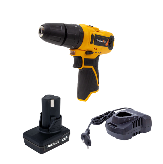 Trapano avvitatore a percussione a batteria 12V