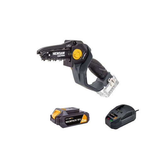 18V Nexxsaw Cordless Brushless One-Hand Chainsaw V3 Ultra
