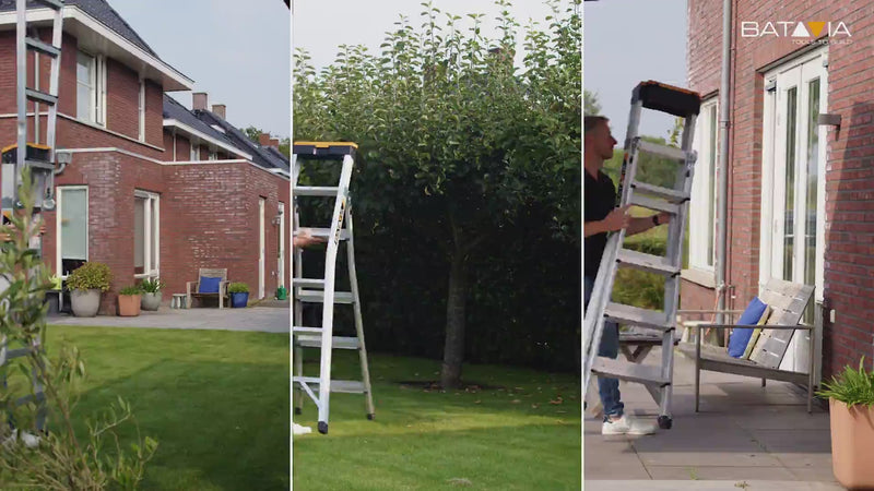 Laden und spielen Sie Video in Galerie -Viewer, 3-in-1 Multi-Leiter
