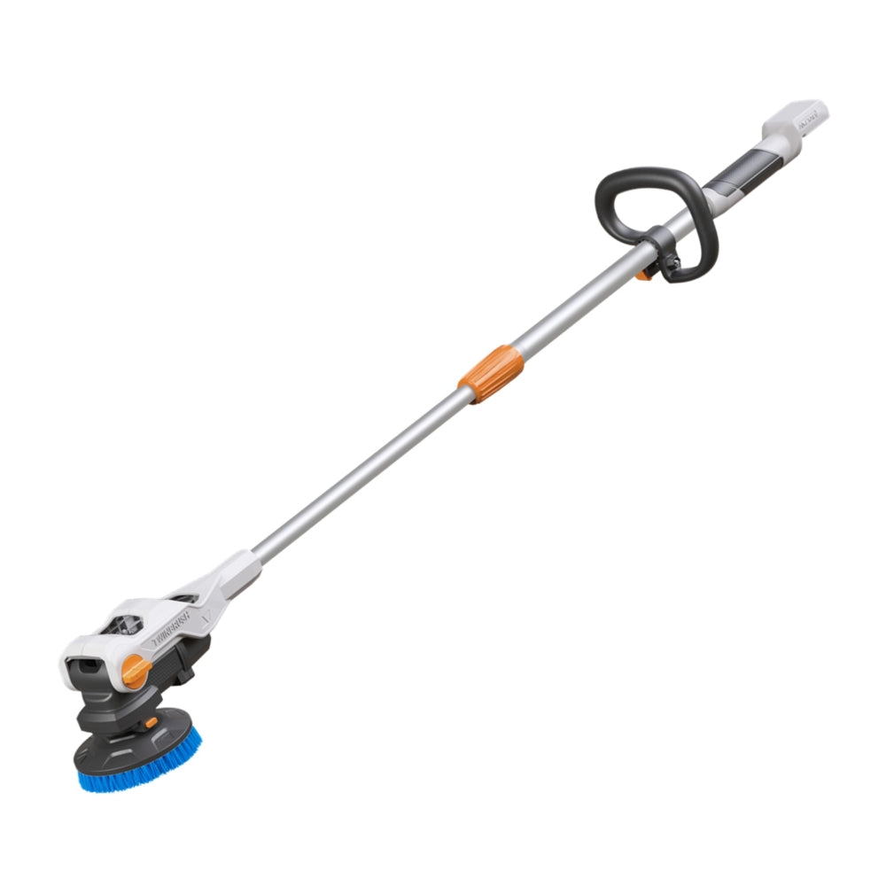 18V Twin Brush Compact Telescopische Accu Reinigingsborstel