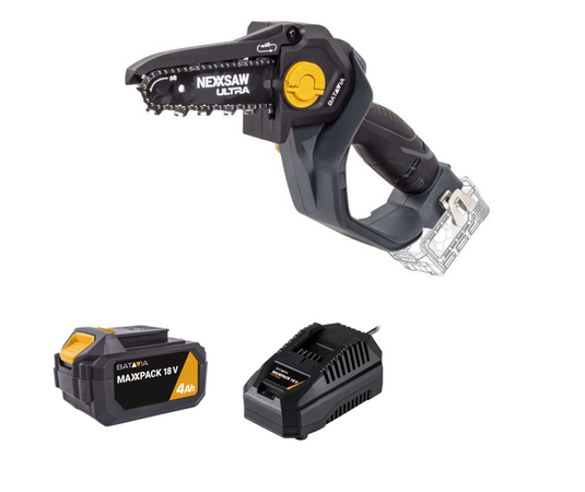 18V Nexxsaw Brushless Accu Eénhands-Kettingzaag 7''