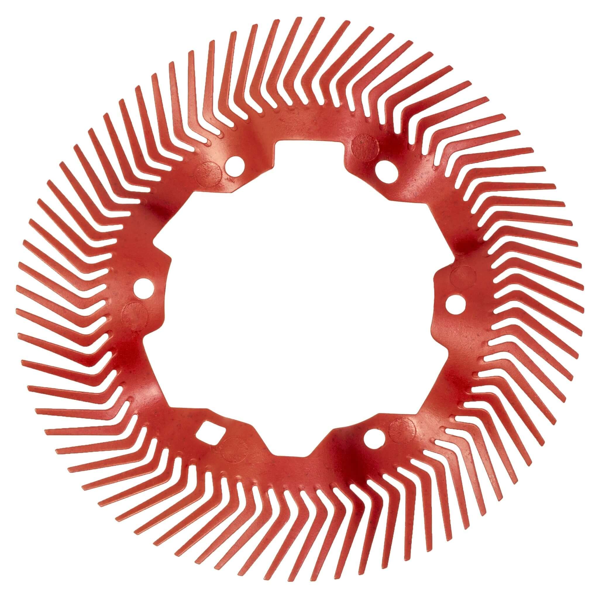 Vervangingsborstelschijven (14st) - Geschikt voor de Maxxbrush Rode Heavy Duty Nylon/Metaal Borstel