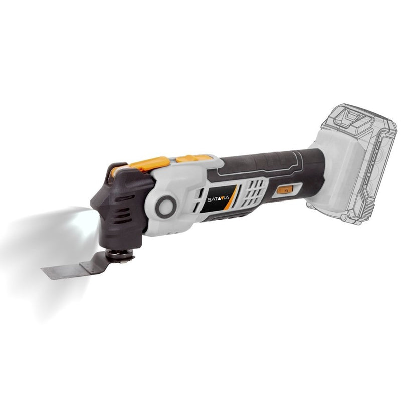 Load image into Gallery viewer, Cordless Anti-vibration Multitool 18V
