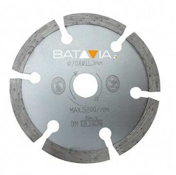 RACER Diamond blades - 2 pieces –∅ 70 MM x 1.8 MM from WorkZone