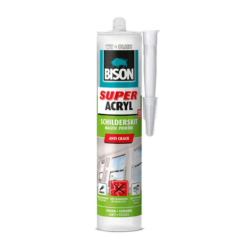 Bison Super Acrylic Painterskit Weiß Kanister 300 ml