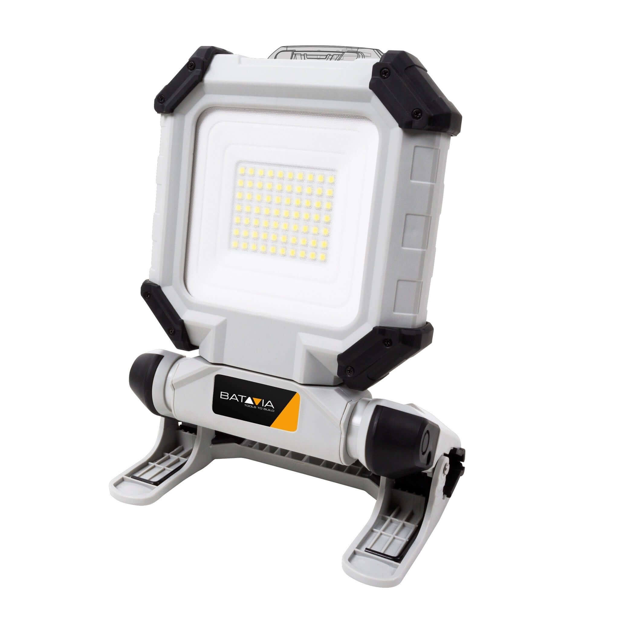 18V Accu LED Bouwlamp